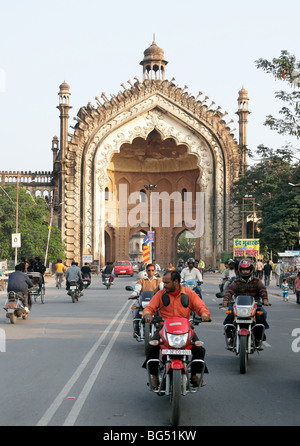 Rumi Gate in Lucknow, Uttar Pradesh, India Stock Photo