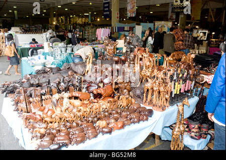 Rosebank Centre African Market. Johannesburg, South Africa. Stock Photo