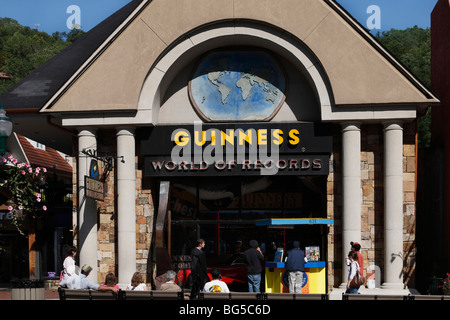 Guinness World of Records museum building in Gatlinburg Tennessee in USA US North America US daily life everyday lifestyle horizontal hi-res Stock Photo