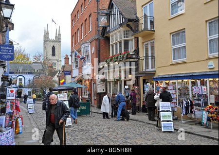 Windsor street scene Berkshire England Stock Photo