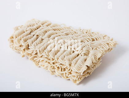 super noodles dried Stock Photo