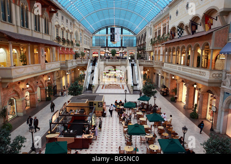 The Mercato Shopping Mall, Dubai, United Arab Emirates Stock Photo