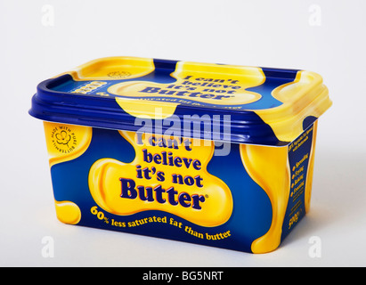 'I can't believe its not butter' butter margarine Stock Photo