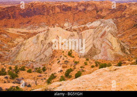 Upheaval Dome, Island in the Sky, Canyonlands National Park, Utah Stock Photo