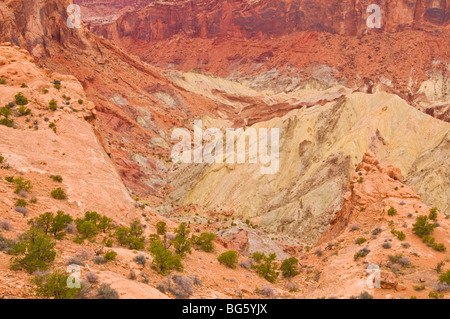 Upheaval Dome, Island in the Sky, Canyonlands National Park, Utah Stock Photo