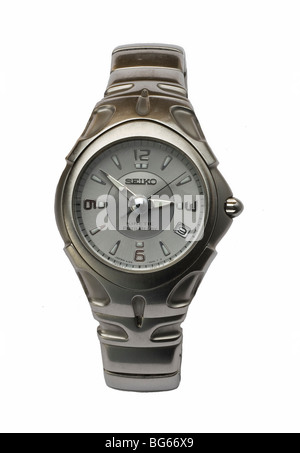 Seiko Kinetic watch cut out Stock Photo - Alamy