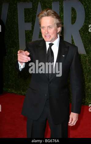 MICHAEL DOUGLAS ACTOR WEST HOLLYWOOD  LOS ANGELES  CA  USA 22/02/2009 Stock Photo