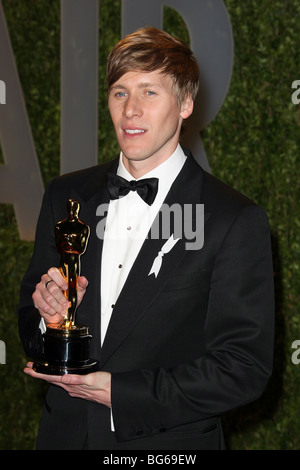 Dustin Lance Black at the Vanity Fair Oscar Party 2009 held at the