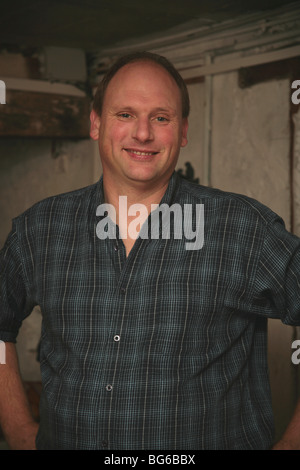 Portrait of a middle aged man. Stock Photo