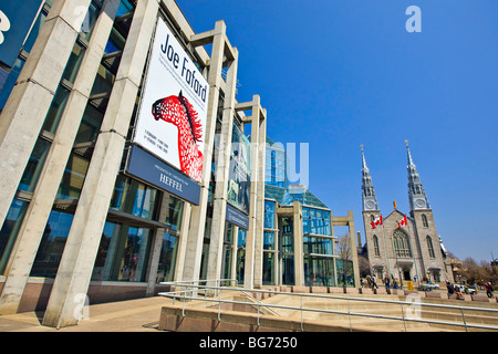 National Gallery of Canada in the city of Ottawa, Ontario, Canada. Stock Photo