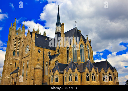 Our Lady of the Immaculate Church in the town of Guelph, Ontario, Canada. Stock Photo