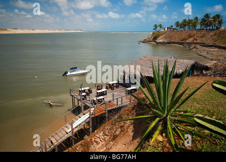 Tropical coast of Tibau do Sul near pipa brazil Stock Photo