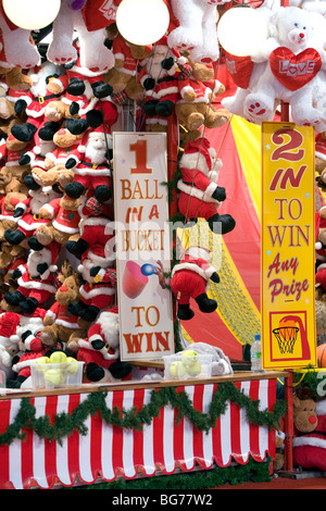 German Christmas Winter Wonderland Fair, Hyde Park, London, England, UK, Europe Stock Photo