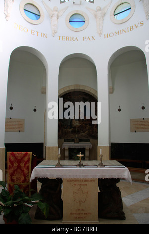 Beit Sahour, the Catholic Church at the Shepherds' Fields Stock Photo