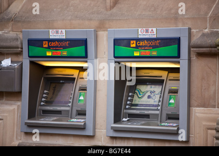 cash lloyds tsb england alamy point machines banks oxford central london street off