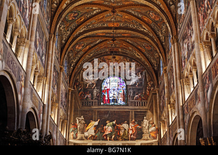 Cathedral (Duomo), Parma, Emilia-Romagna, Italy Stock Photo
