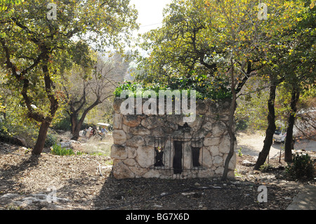 Israel, Lower Galilee, Kibbutz Alonim founded 1938. A fortified guard post Stock Photo