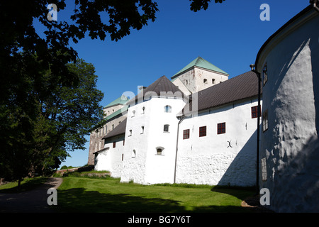 Finland, Region of Finland Proper, Western Finland, Turku, Turku Medieval Castle, Historical museum Stock Photo