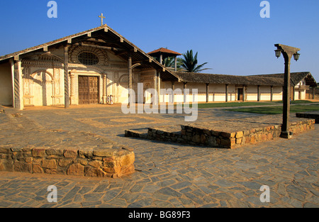 San Javier mission. Jesuit Mission, San Jose de Chiquitos, Santa Cruz, Bolivia Stock Photo