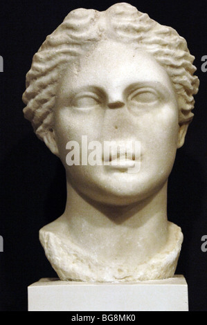 Grrek Art. Bust of Apollo. Stock Photo