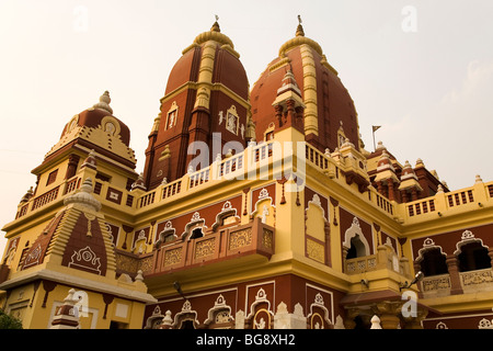 The Laxminarayan Temple, known as the Birla Mandir, in Delhi, India. Stock Photo