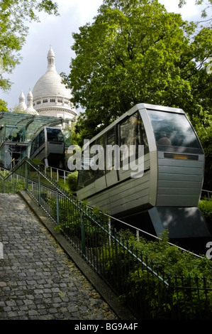 Funicular cable car system in Tbilisi city, Georgia Stock Photo - Alamy