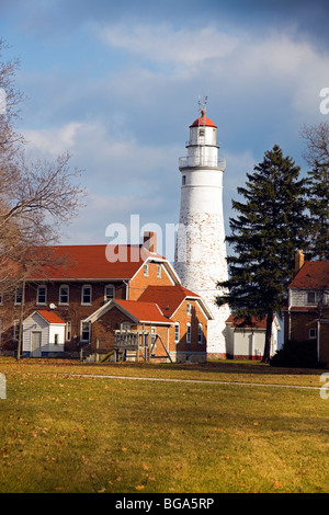 Fort Gratiot Lighthouse Stock Photo