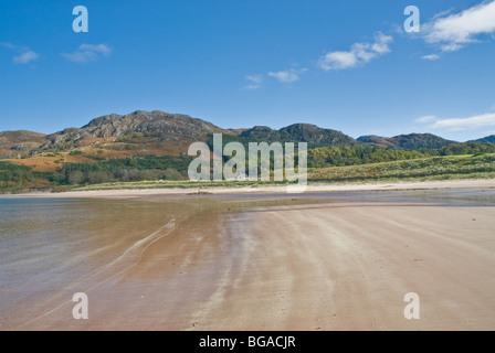 Gairloch Beach &  Bay nr Gairloch Ross & CRomarty Highland Scotland Stock Photo