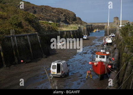 Amlwch, Hafen Stock Photo