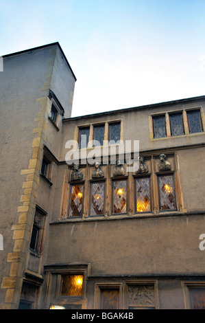 La Maison des Tetes, Metz, France Stock Photo Alamy