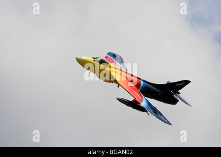 Hawker Hunter G-PSST 'Miss Demeanour' Stock Photo