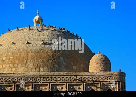 Mausoleum of Ismail, Mausoleum of the Samanids (914-943), Bukhara, Uzbekistan Stock Photo