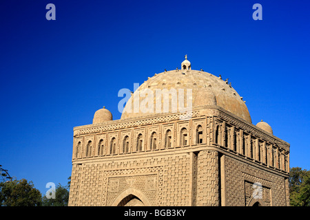 Mausoleum of Ismail, Mausoleum of the Samanids (914-943), Bukhara, Uzbekistan Stock Photo