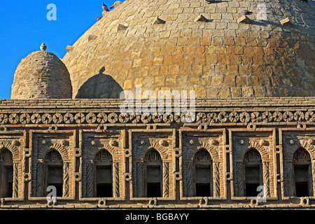 Mausoleum of Ismail, Mausoleum of the Samanids (914-943), Bukhara, Uzbekistan Stock Photo