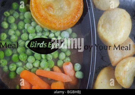Birds Eye traditional beef ready meal Stock Photo