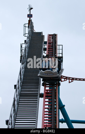 Alton Towers resort, theme park, Staffordshire, England UK Stock Photo