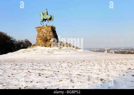 George Third equestrian statue Windsor Great Park England Stock Photo