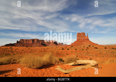 Monument Valley, Navajo Tribal Lands, Utah Stock Photo