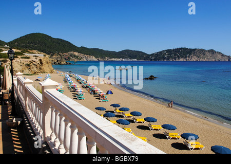 Hotel Invisa, Cala Blanca, Platja d'es Figueral, Ibiza, Pine Islands, Balearic Islands, Spain, Europe Stock Photo