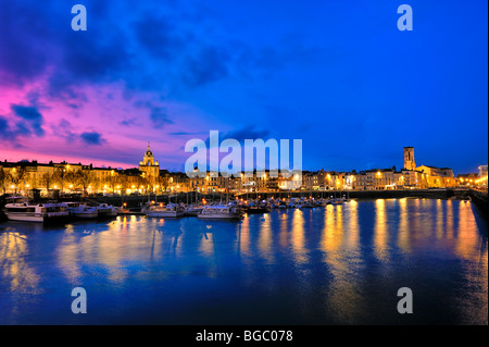 The harbour at La Rochelle, France. Stock Photo