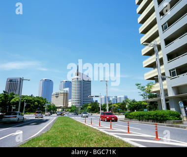 Makuhari Bay Town, Chiba, Japan Stock Photo