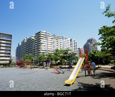 Makuhari Bay Town, Chiba, Japan Stock Photo