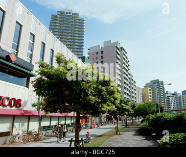 Makuhari Bay Town, Chiba, Japan Stock Photo