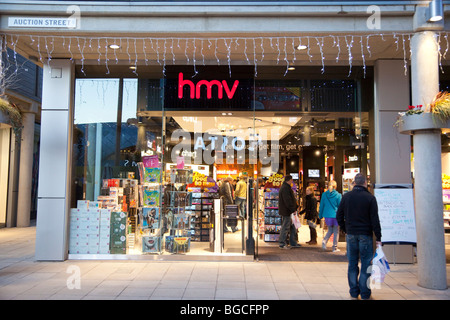 HMV shop Stock Photo
