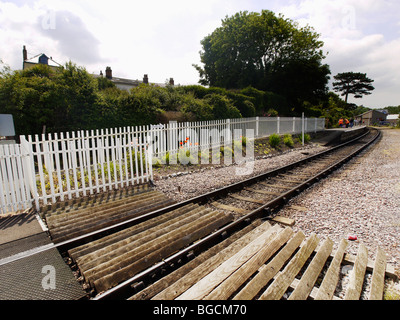 The West Somerset Railway, Watchet Station Somerset in England Stock Photo