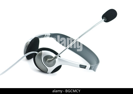 headphones isolated on white Stock Photo