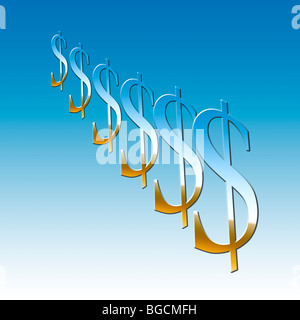 US Dollar Signs Stock Photo - Alamy