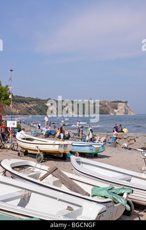 harbour of Vitt, Kap Arkona, Ruegen Island, Mecklenburg-West Pomerania, Germany Stock Photo