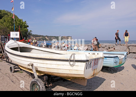 harbour of Vitt, Kap Arkona, Ruegen Island, Mecklenburg-West Pomerania, Germany Stock Photo