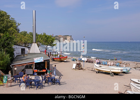 harbour of Vitt, Kap Arkona, Ruegen Island, Mecklenburg-West Pomerania, Germany Stock Photo